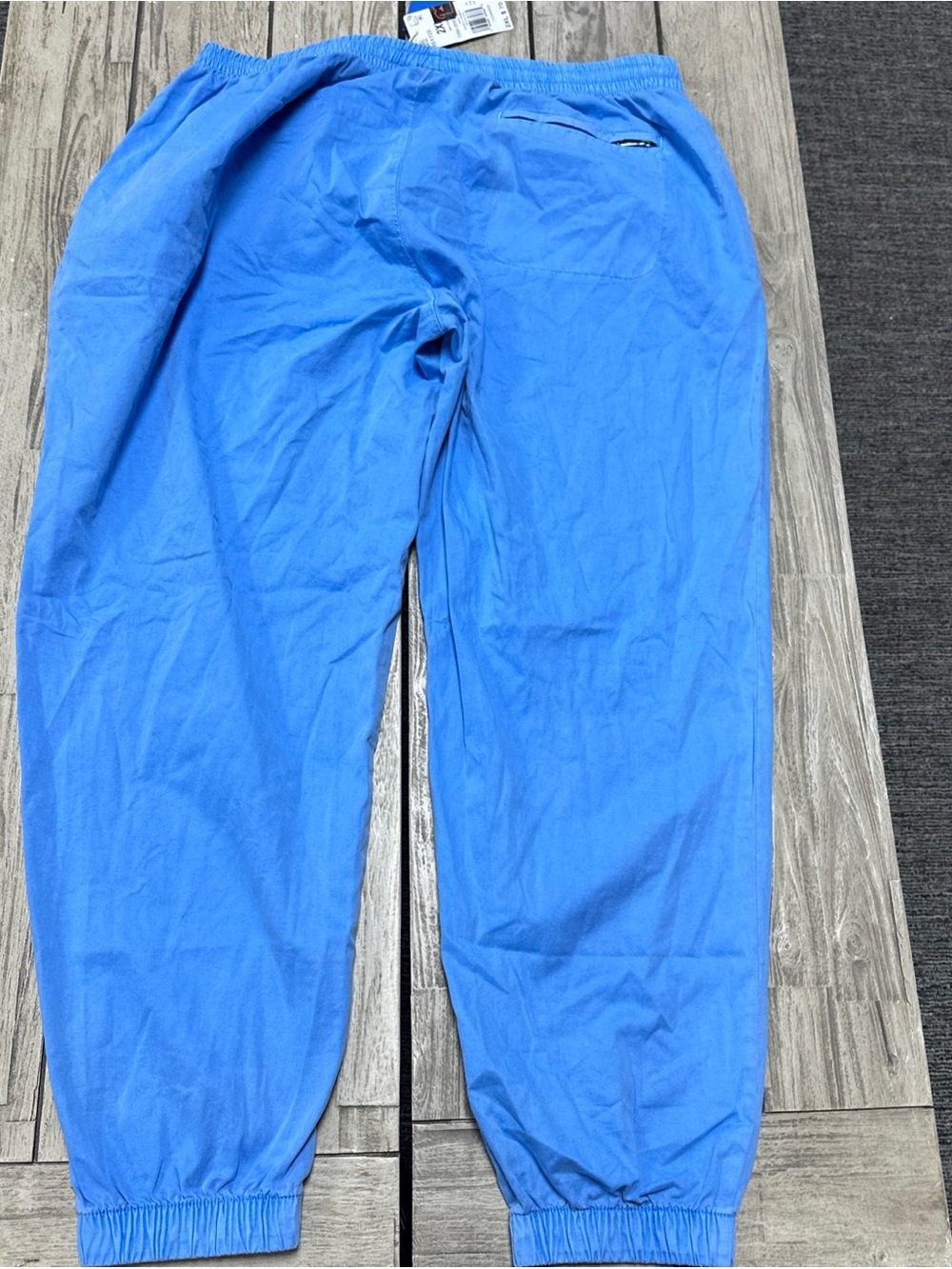 NWT Adidas Trefoil Essentials + Dye Woven Pants 2XL Semi Blue Burst Msrp $70 - Picture 8 of 9